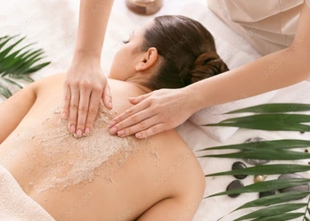 Deluxe Back Scrub and Body Massage